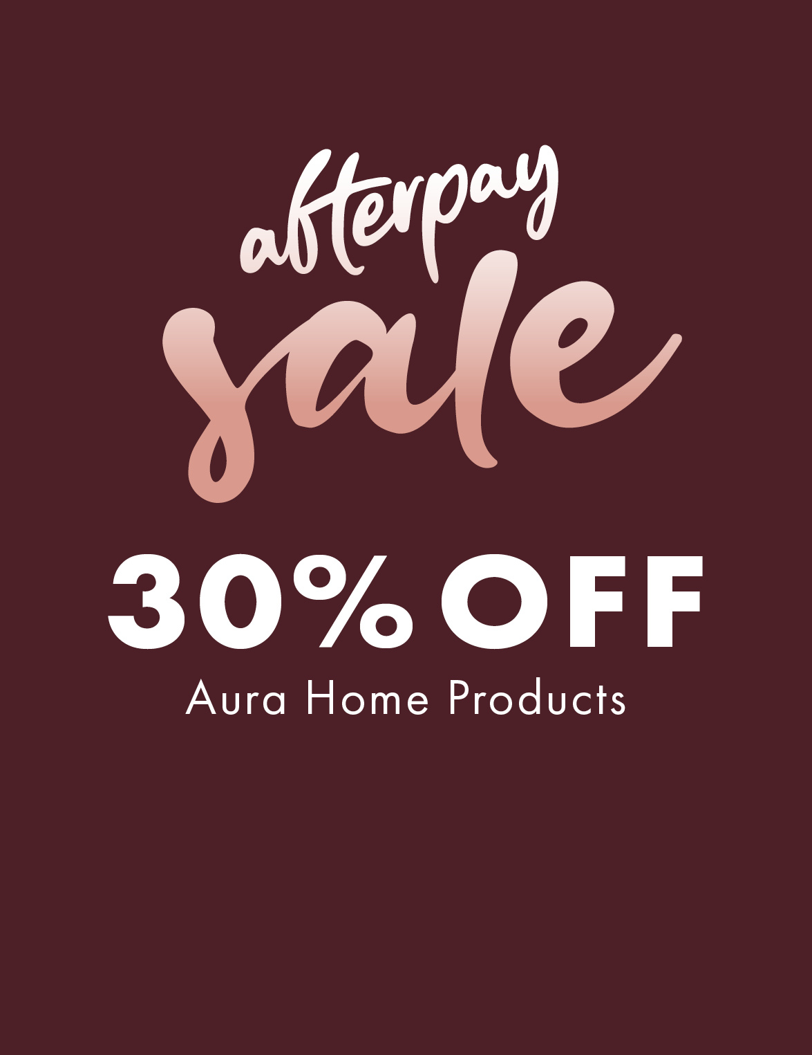 30% Off Aura Home