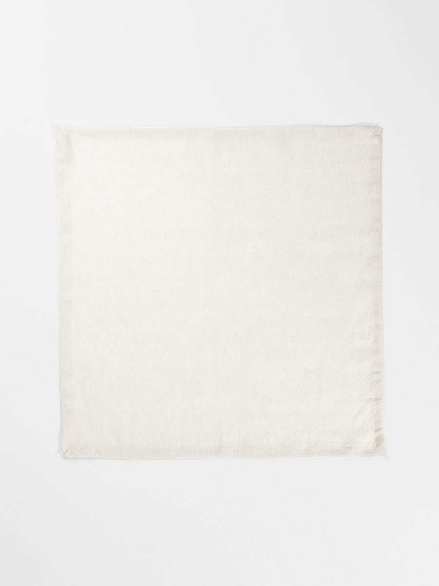 Vintage Linen Napkins in Sand - Set of 4