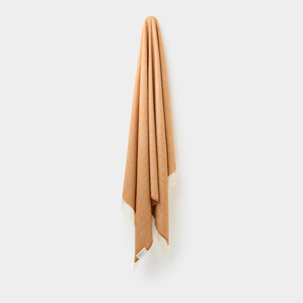 Herringbone Throw in Spice