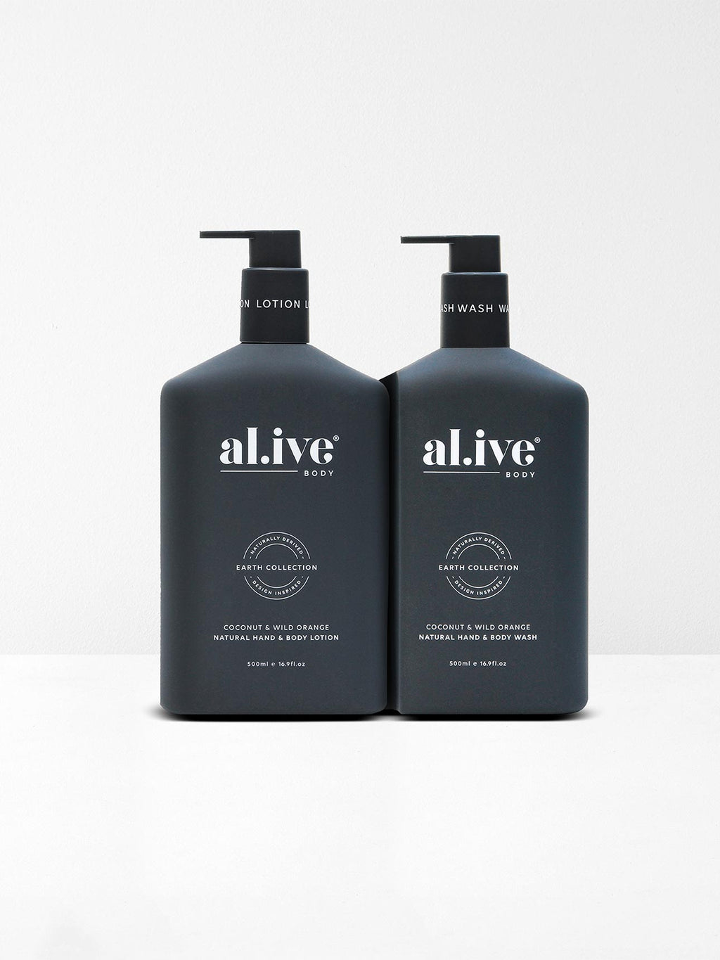 Coconut & Wild Orange Wash & Lotion Duo + Tray