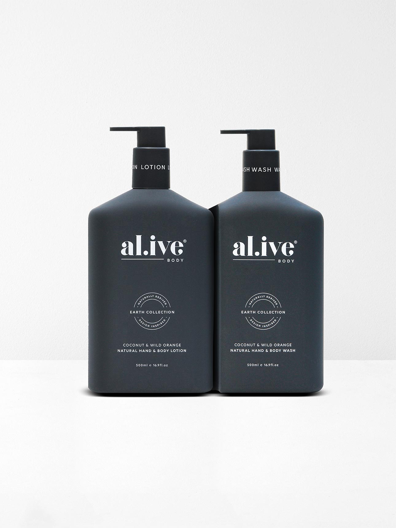 Coconut & Wild Orange Wash & Lotion Duo + Tray