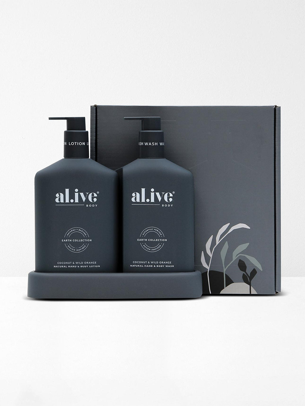 Coconut & Wild Orange Wash & Lotion Duo + Tray