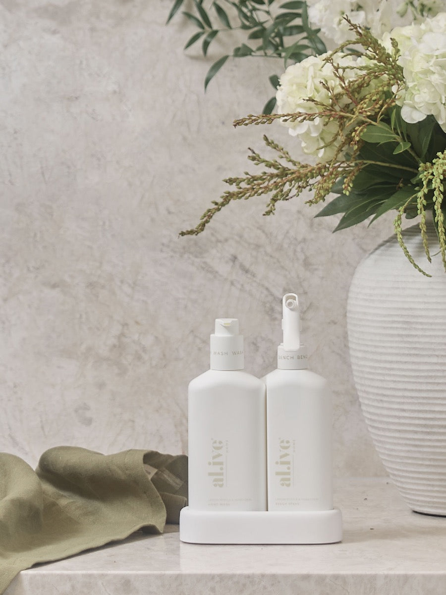 Kitchen Duo in Lemon Myrtle & Honeydew