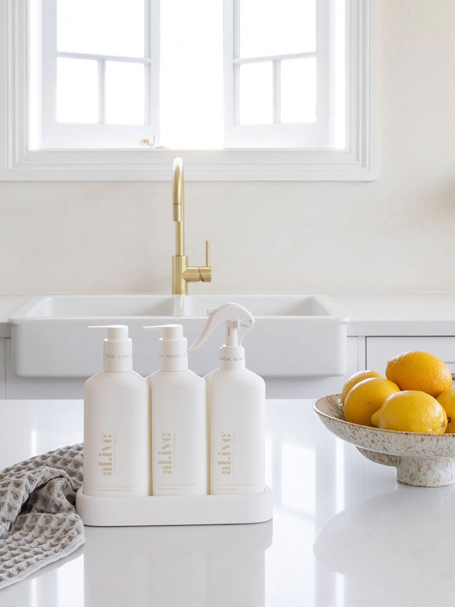 Kitchen Trio in Lemon Myrtle & Honeydew