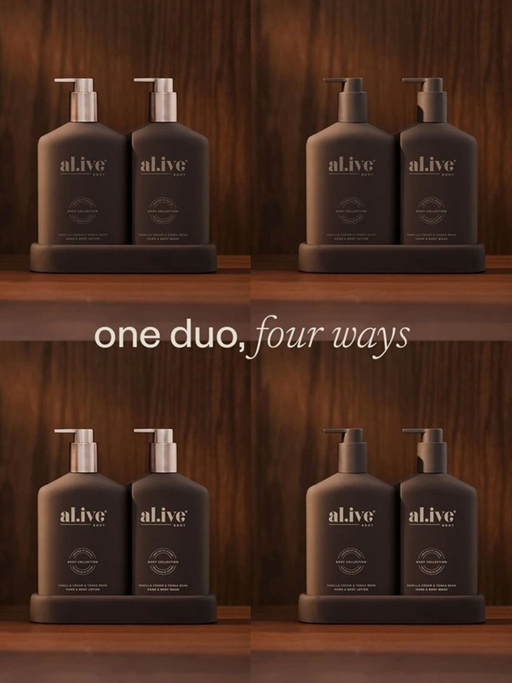 Transformative Duo - Vanilla Cream & Tonka Bean