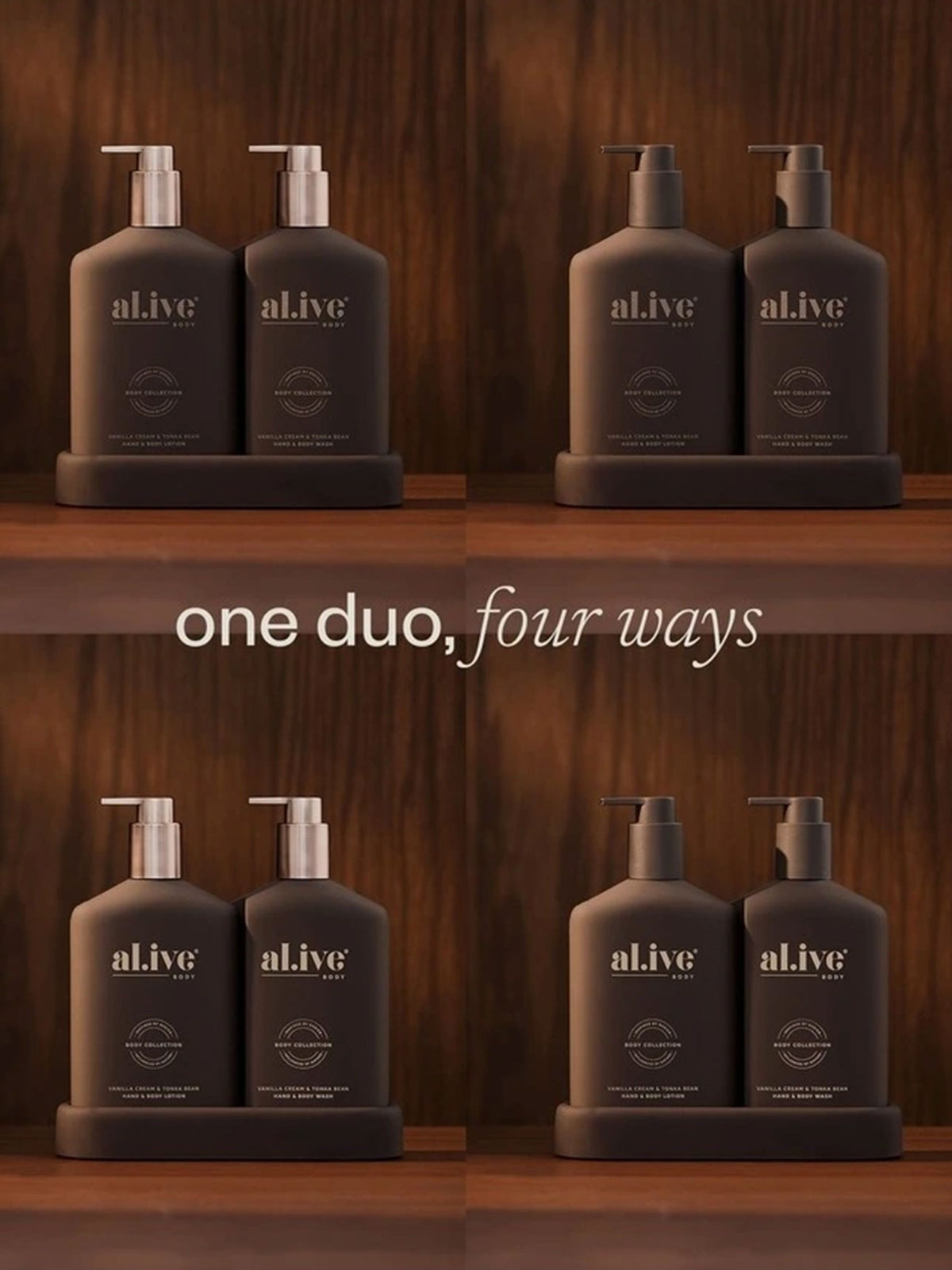 Transformative Duo - Vanilla Cream & Tonka Bean