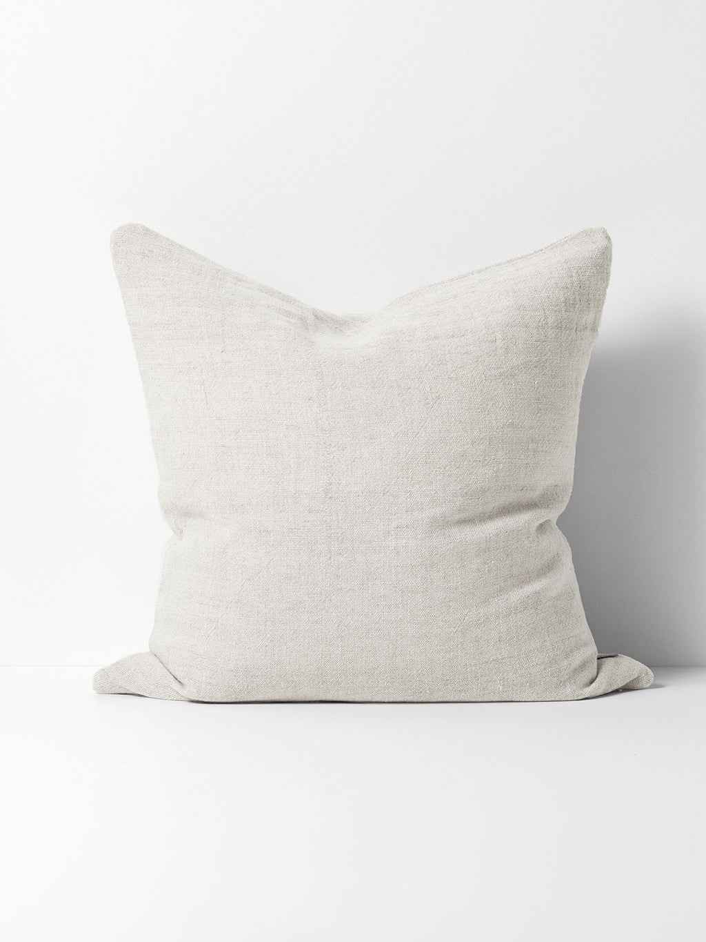 Arles Linen Square Cushion in Sand