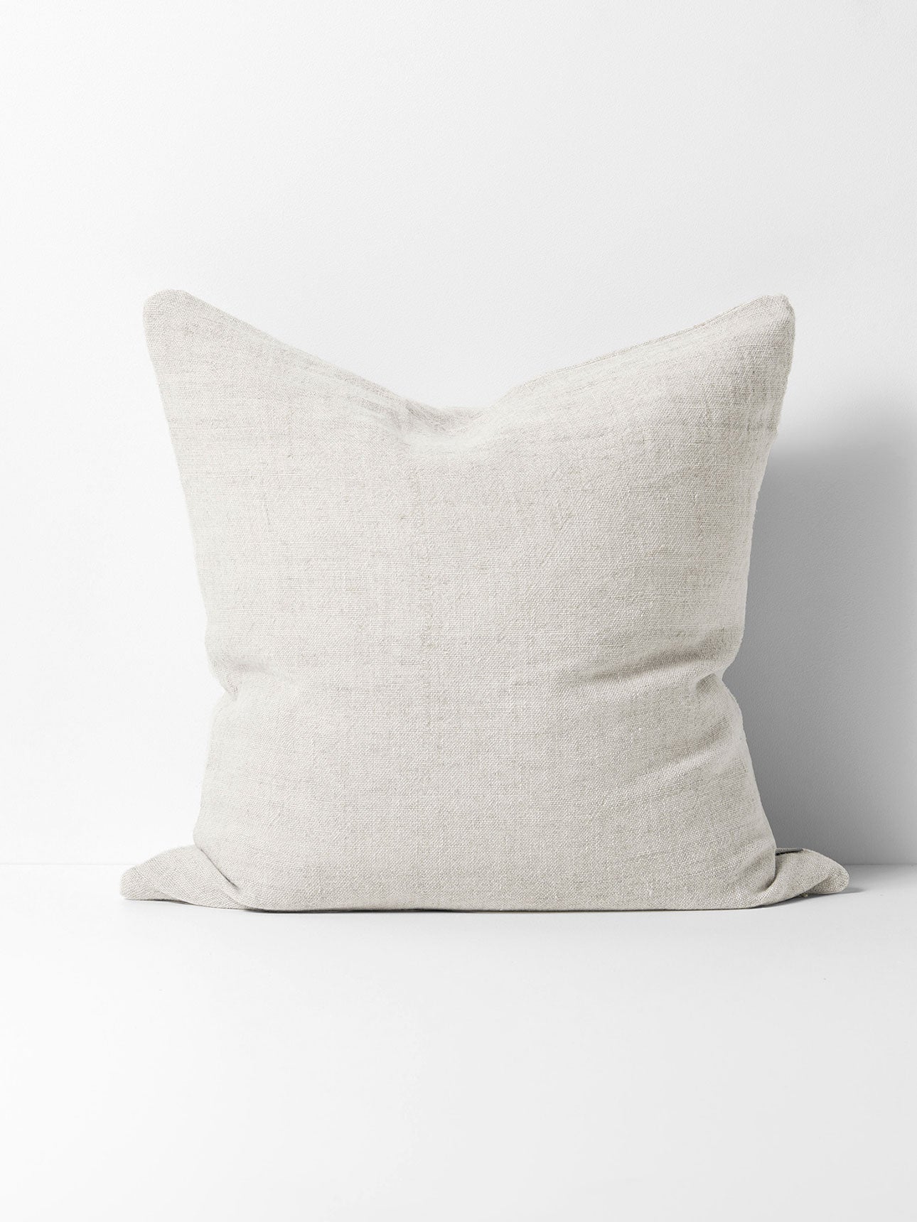 Arles Linen Square Cushion in Sand