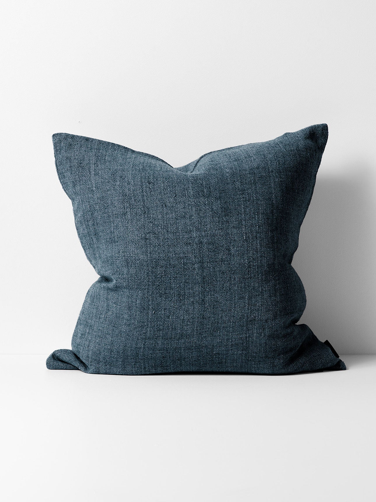 Arles Linen Square Cushion in Slate
