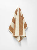 Ava Stripe Tea Towels in Pecan