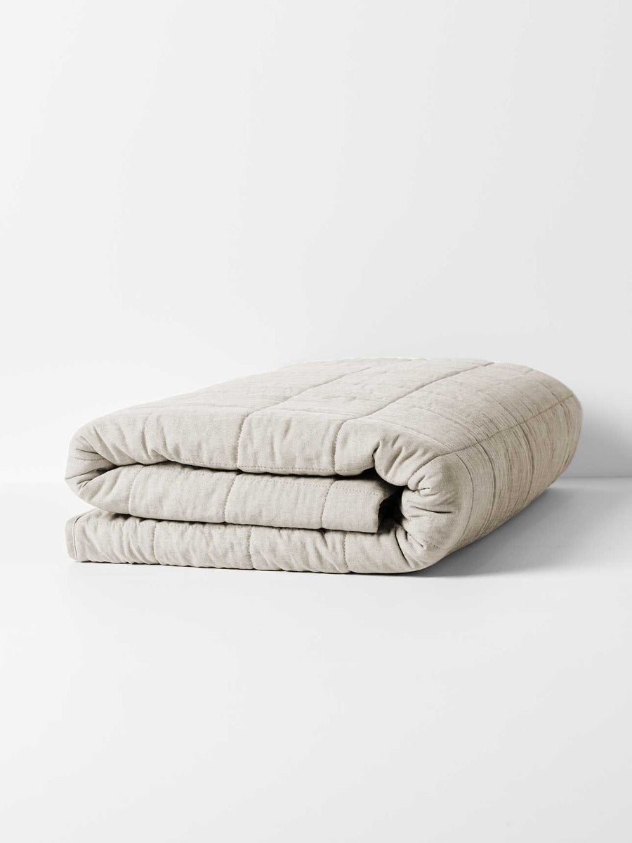 Coverlet in Natural