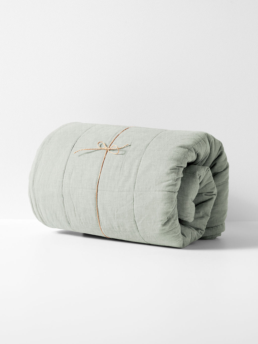 Chambray Coverlet in Mist