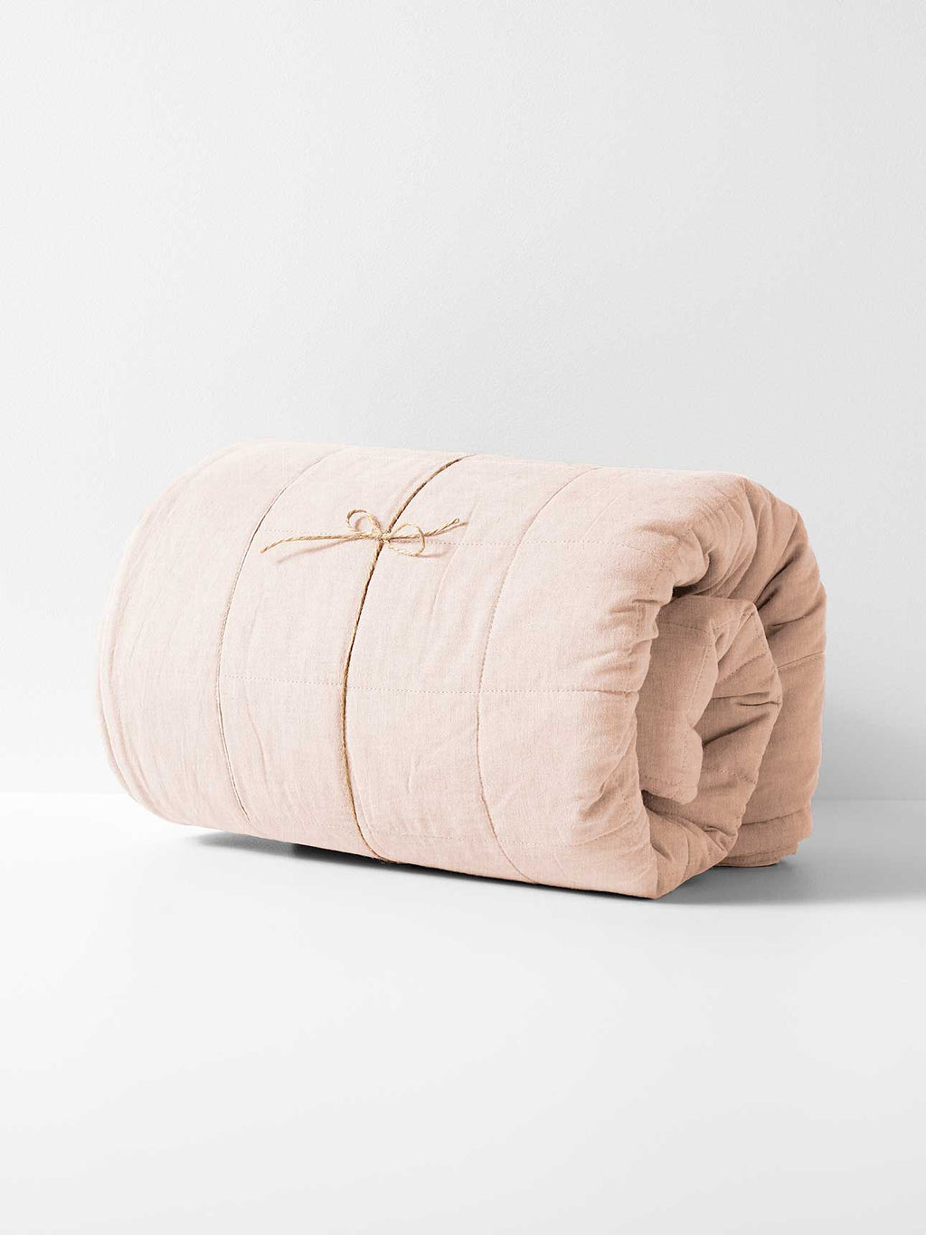 Chambray Coverlet in Shell