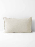 Chambray Fringe Standard Pillowcase in Natural