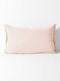 Chambray Fringe Standard Pillowcase in Shell