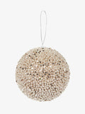 Champagne Glitter Stars Bauble - Extra - Large