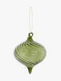 Swirl Bauble in Green