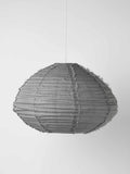 Cloud Fringed Oval Pendant in Smoke