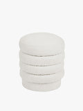 Atlanta Ottoman in Ivory