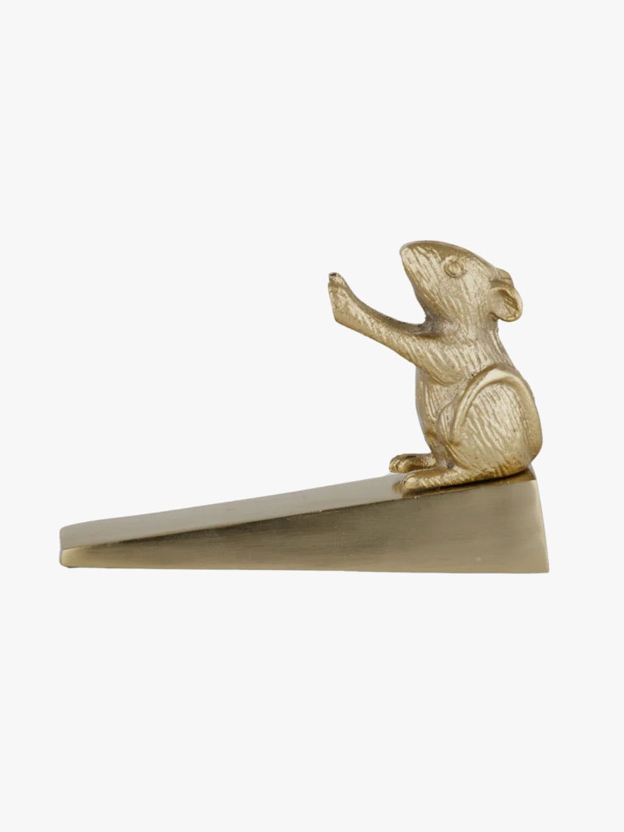 Millie Door Wedge in Gold Metal