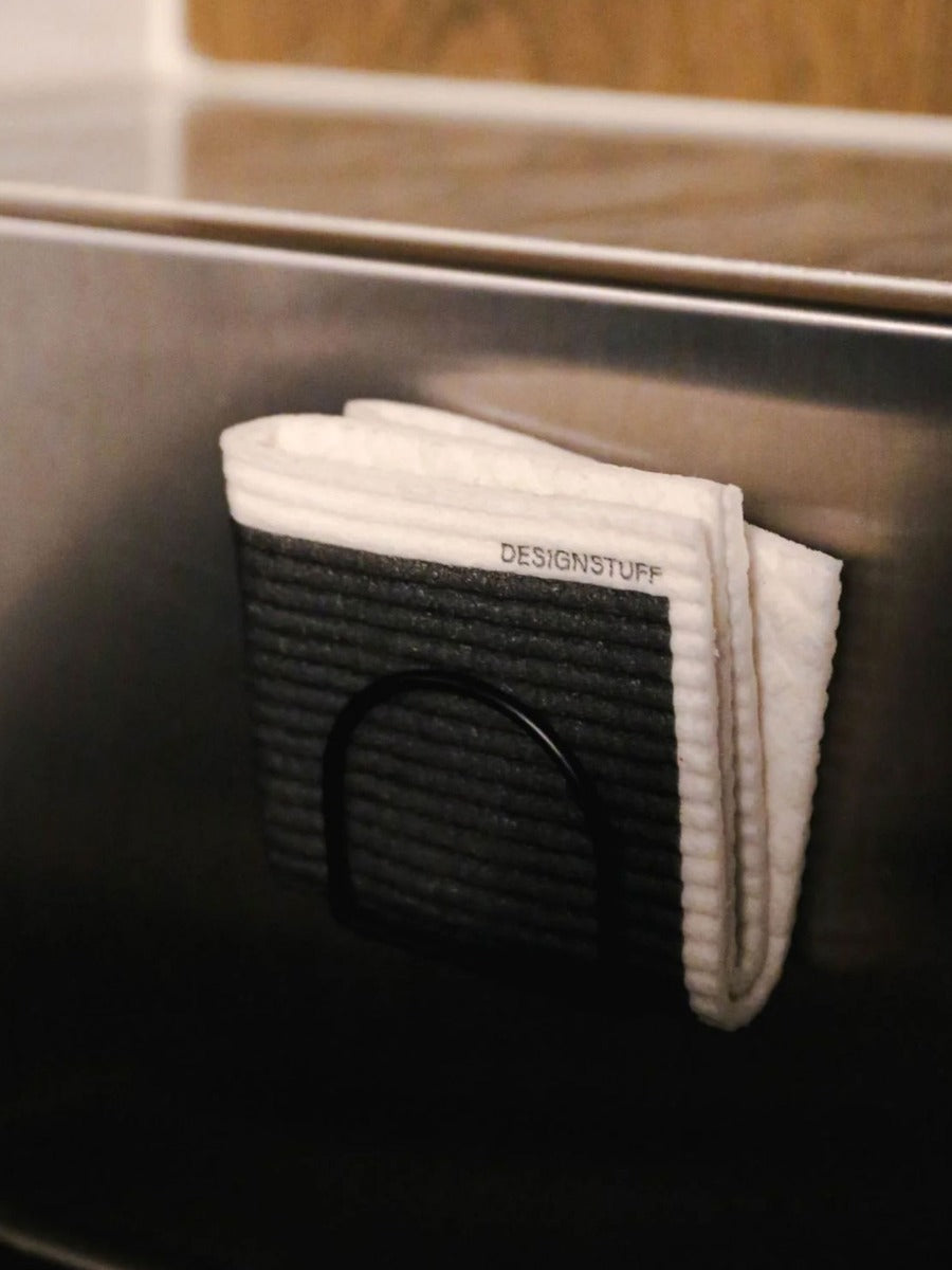 Compostable Eco Dishcloths in Black - 3 Pack