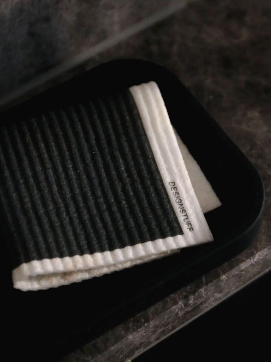 Compostable Eco Dishcloths in Black - 3 Pack