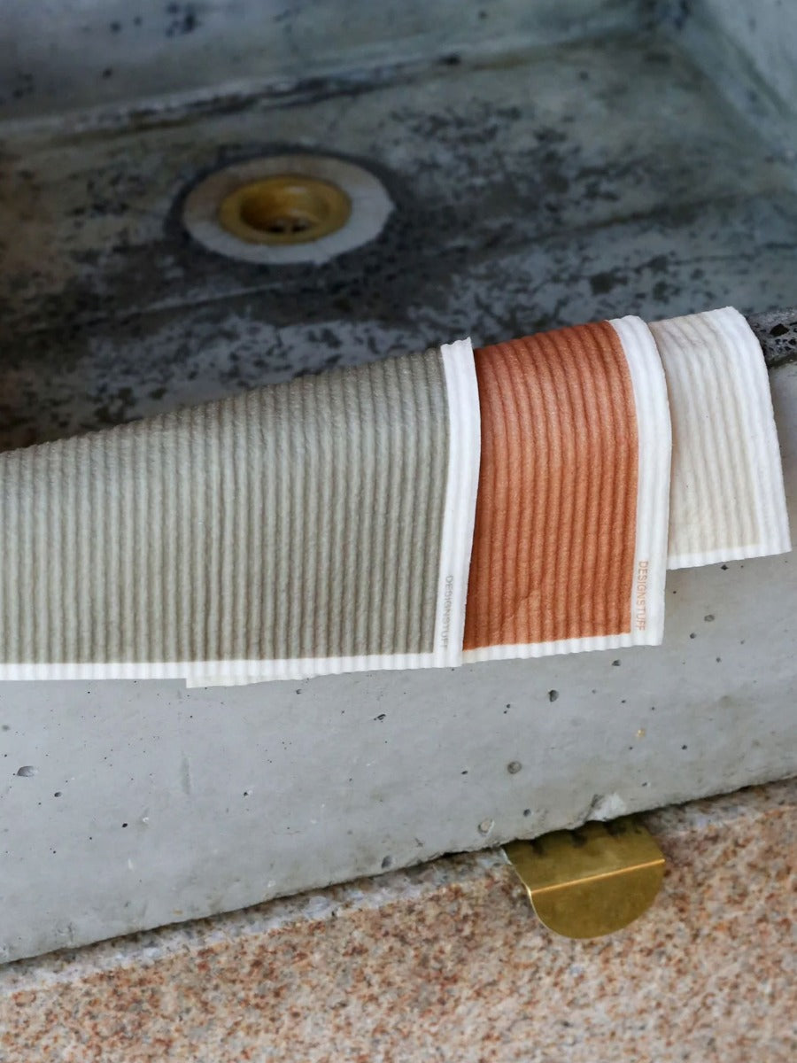Compostable Eco Dishcloths in Natural - 3 Pack