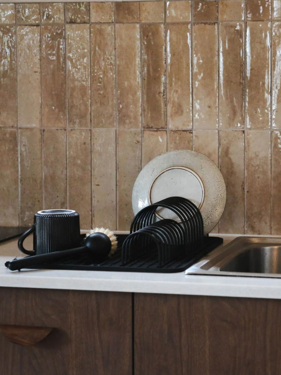 Dish Drainer in Black - Set of 2