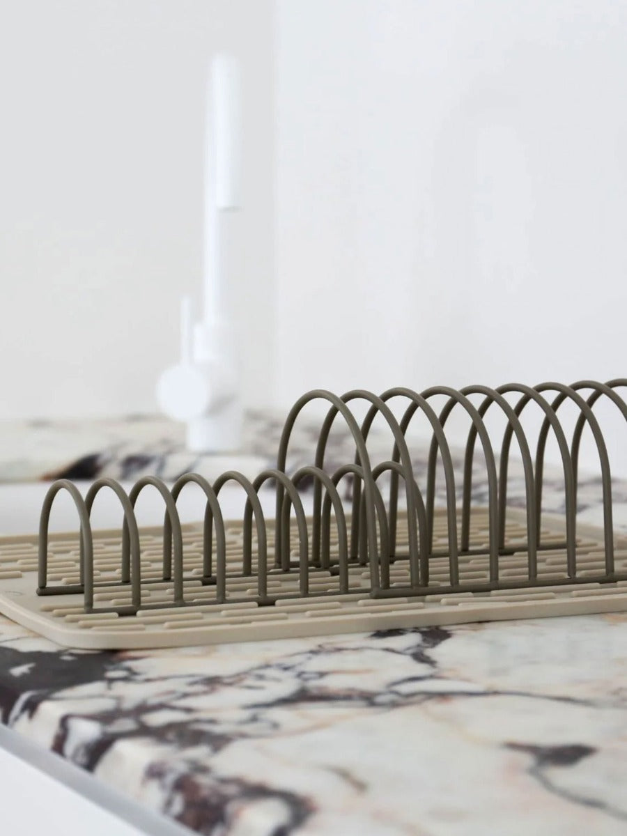 Dish Drainer in Khaki - Set of 2