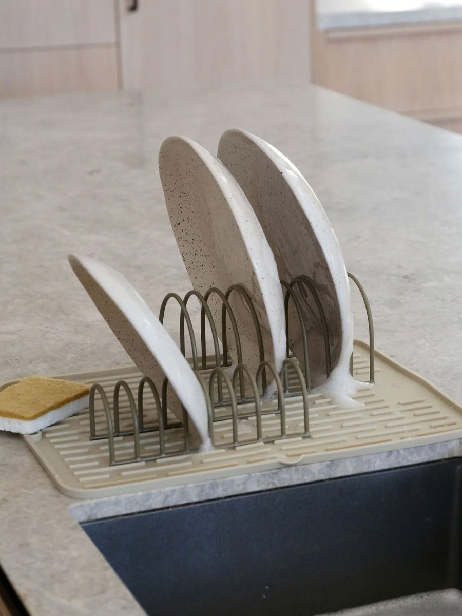 Dish Drainer in Khaki - Set of 2