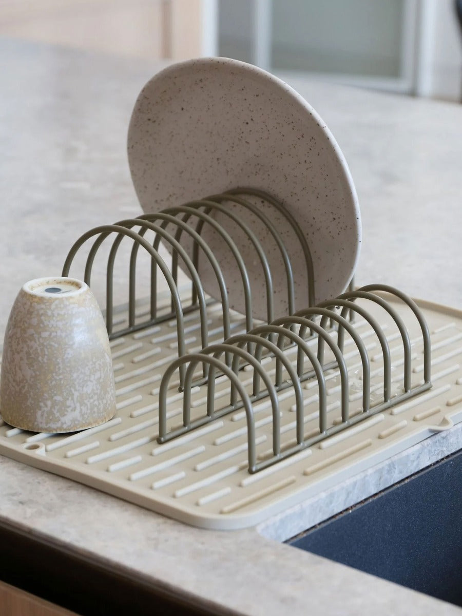 Dish Drainer in Khaki - Set of 2