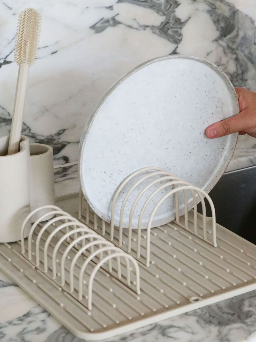 Dish Drainer in Sand - Set of 2