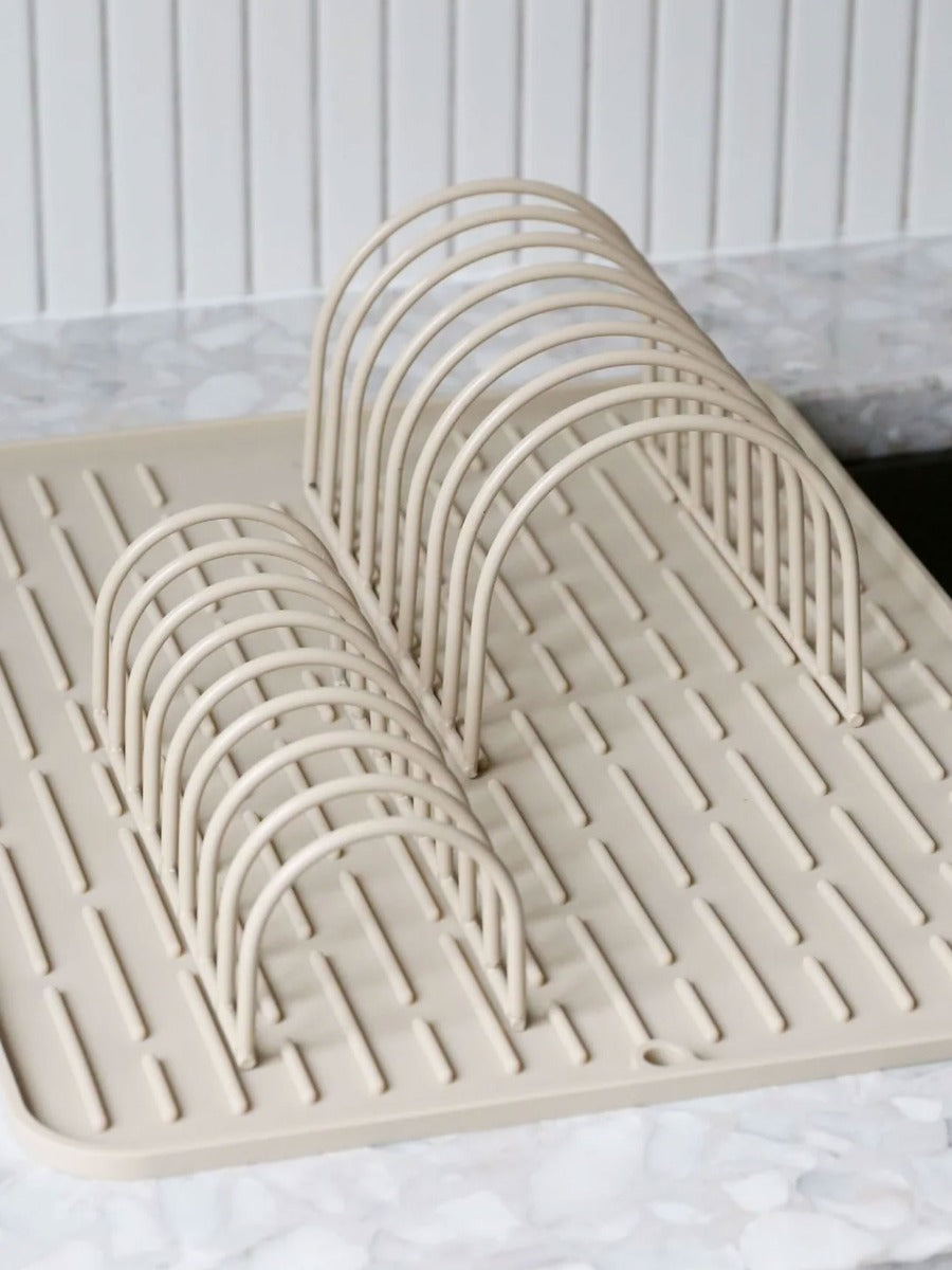 Dish Drainer in Sand - Set of 2