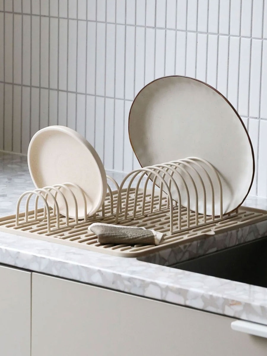 Dish Drainer in Sand - Set of 2