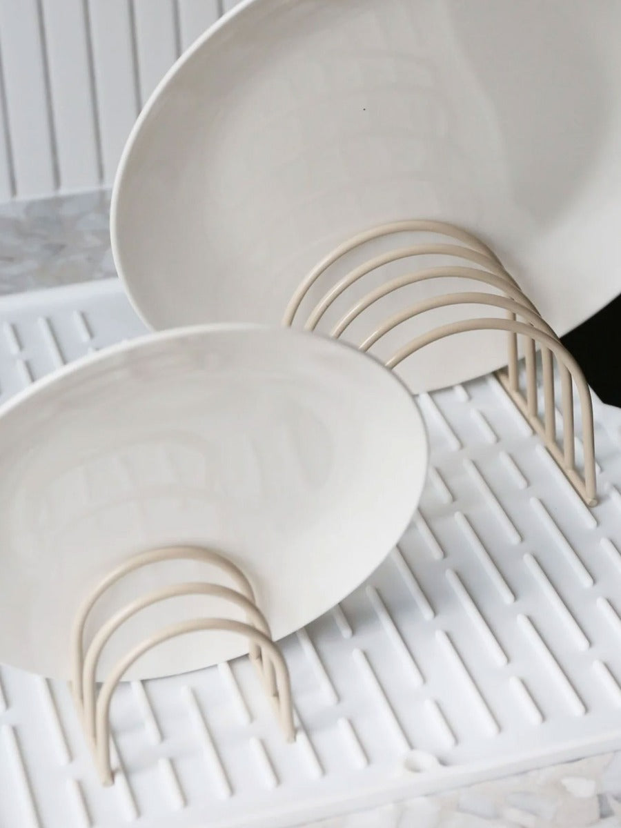 Dish Drainer in Sand - Set of 2
