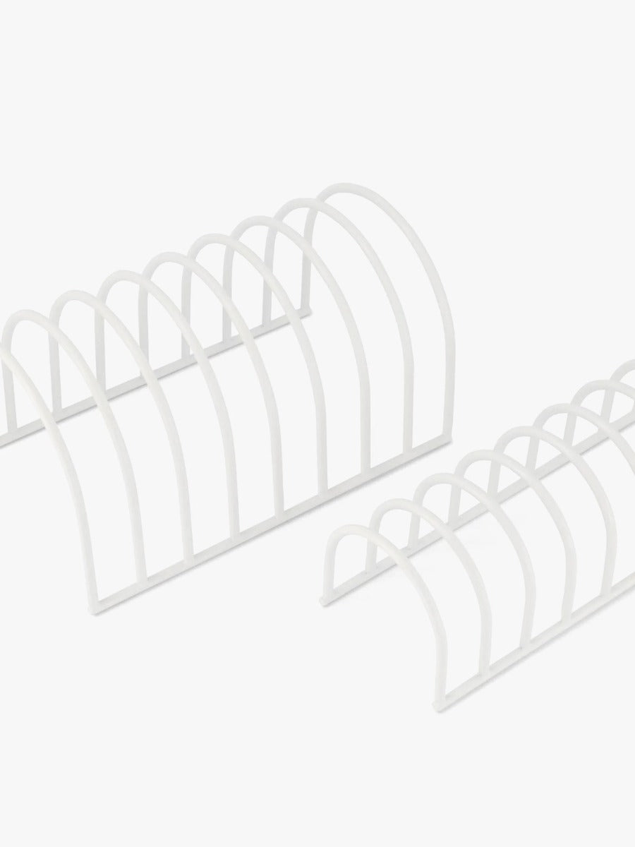 Dish Drainer in White - Set of 2