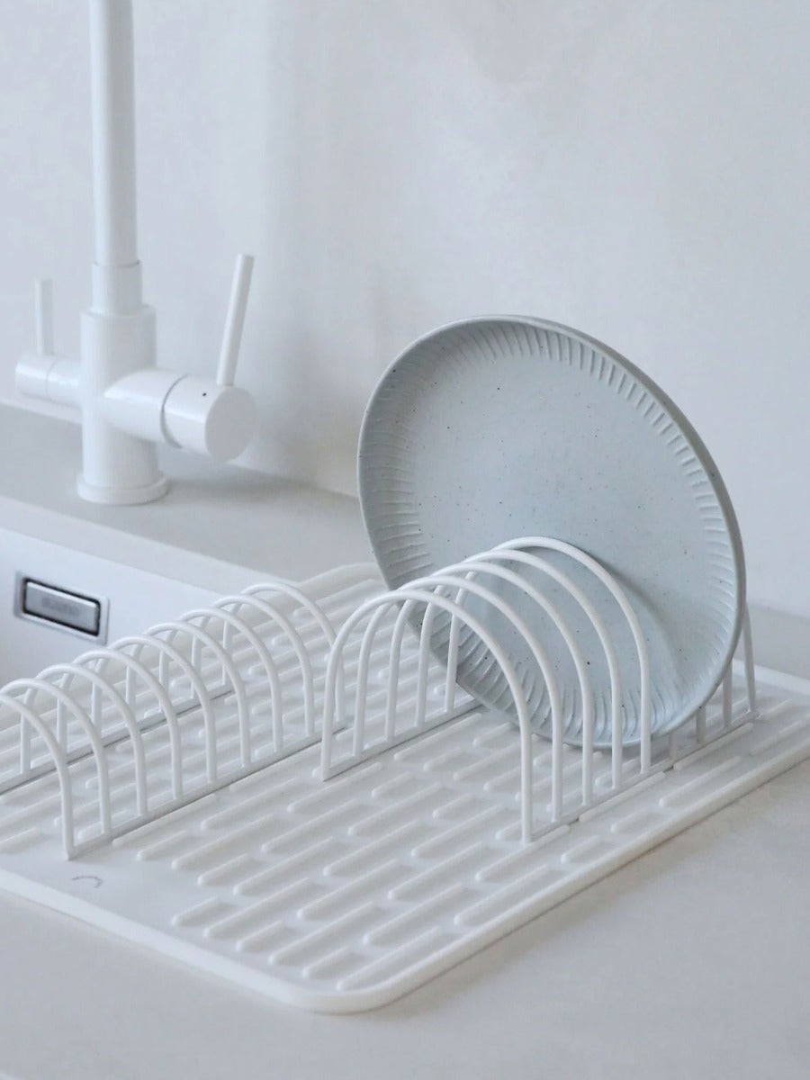 Dish Drainer in White - Set of 2
