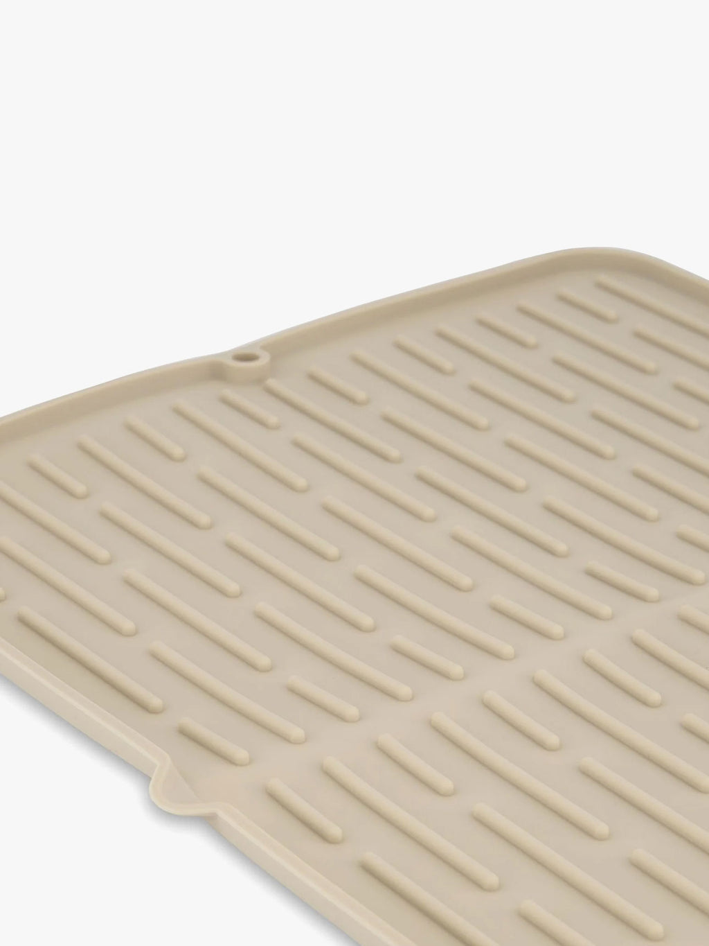 Folding Silicone Drying Mat in Sand - Large
