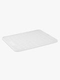 Folding Silicone Drying Mat in White - Large