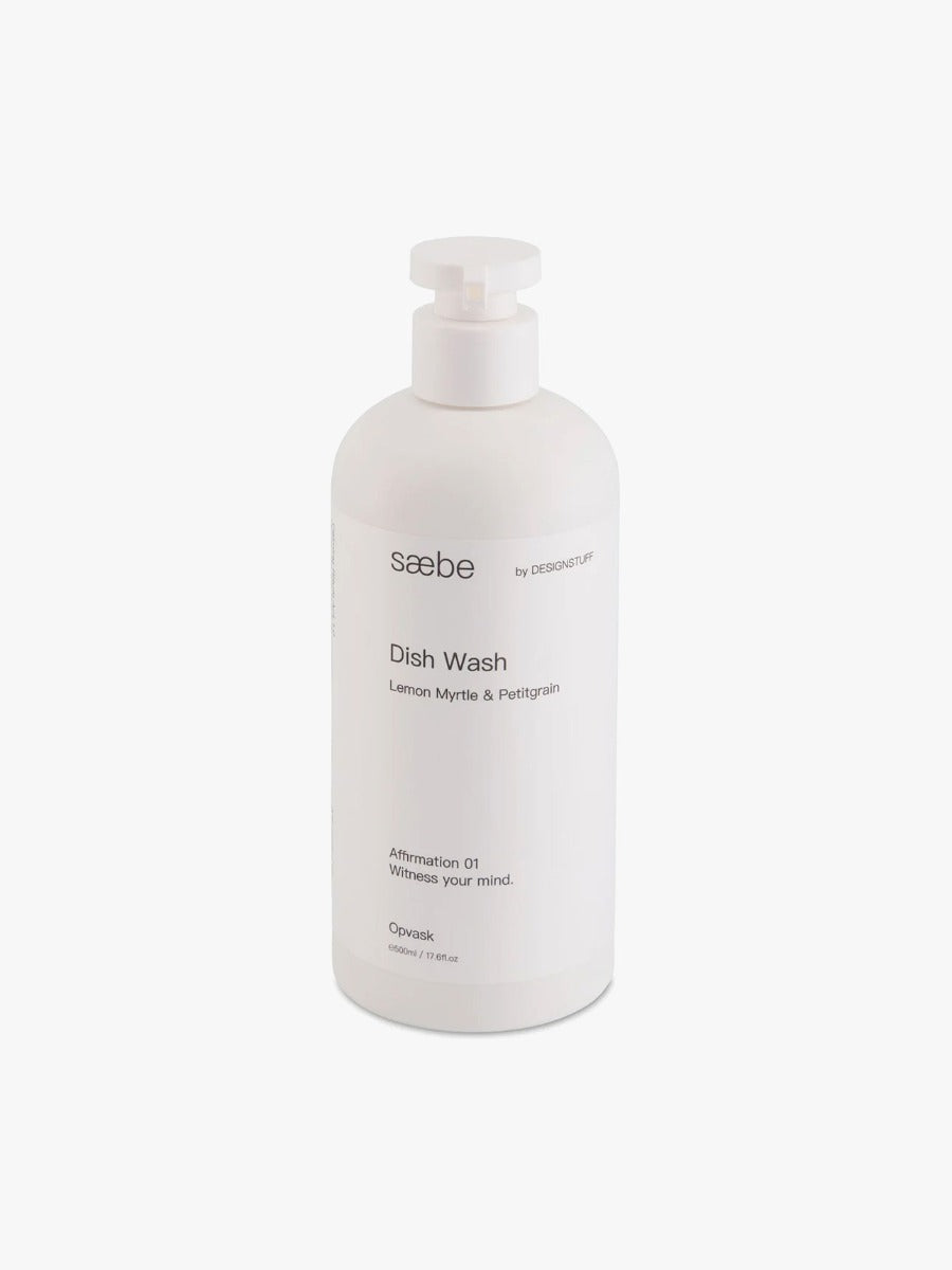 Saebe Dish Wash in Lemon Myrtle & Petitgraine