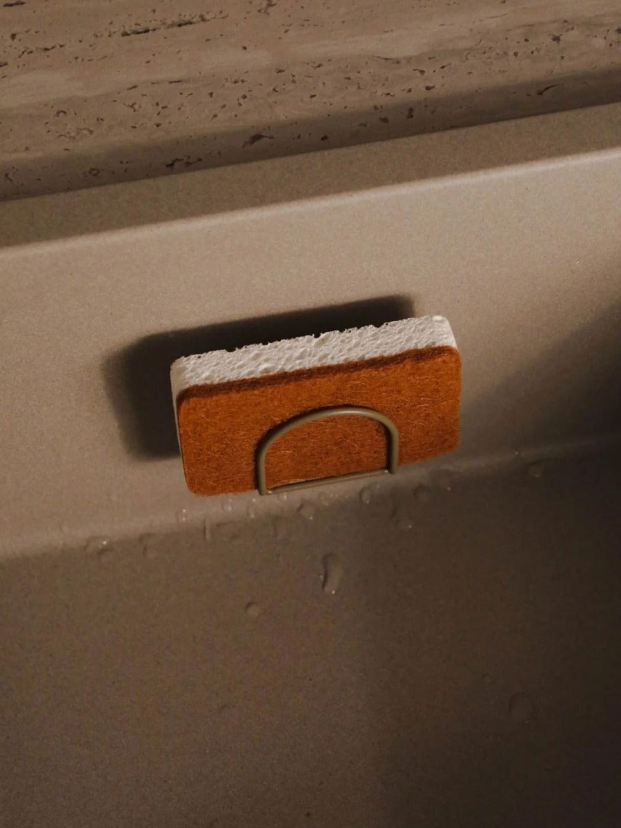 Sink Sponge Holder in Khaki