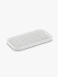 Silicone Sink Tray and Sponge Holder in White