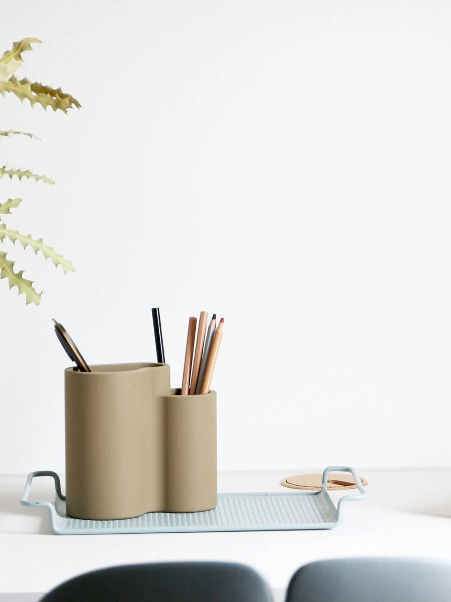 Store-All Cutlery Drainer in Khaki