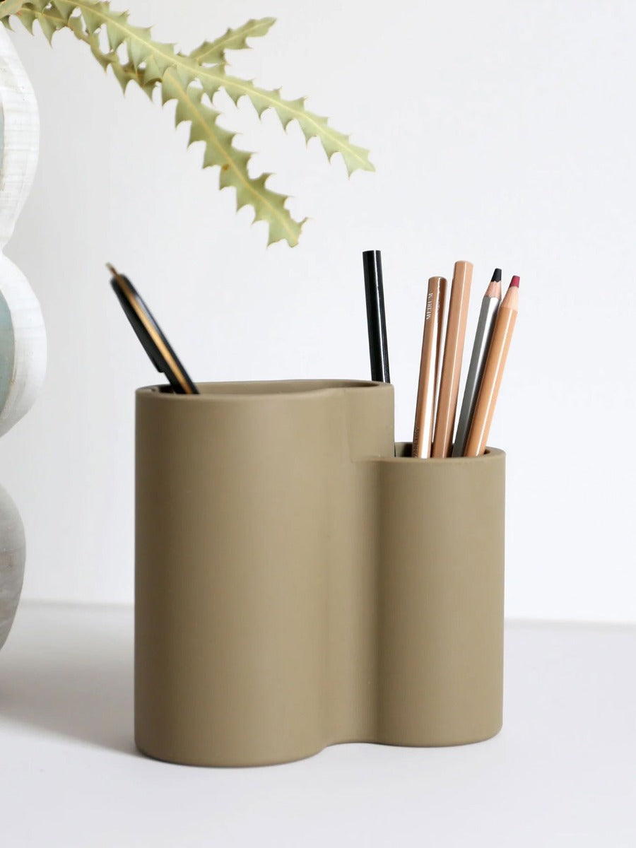 Store-All Cutlery Drainer in Khaki