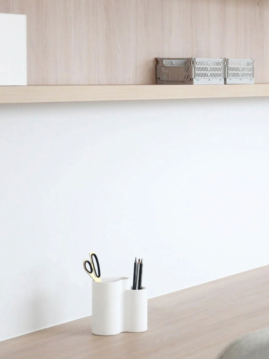 Store-All Cutlery Drainer in White