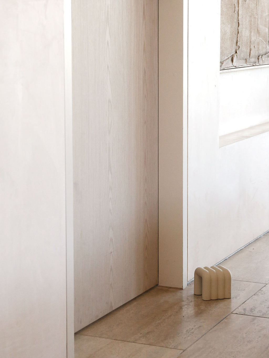 VIAH Arch Door Stopper in Sand