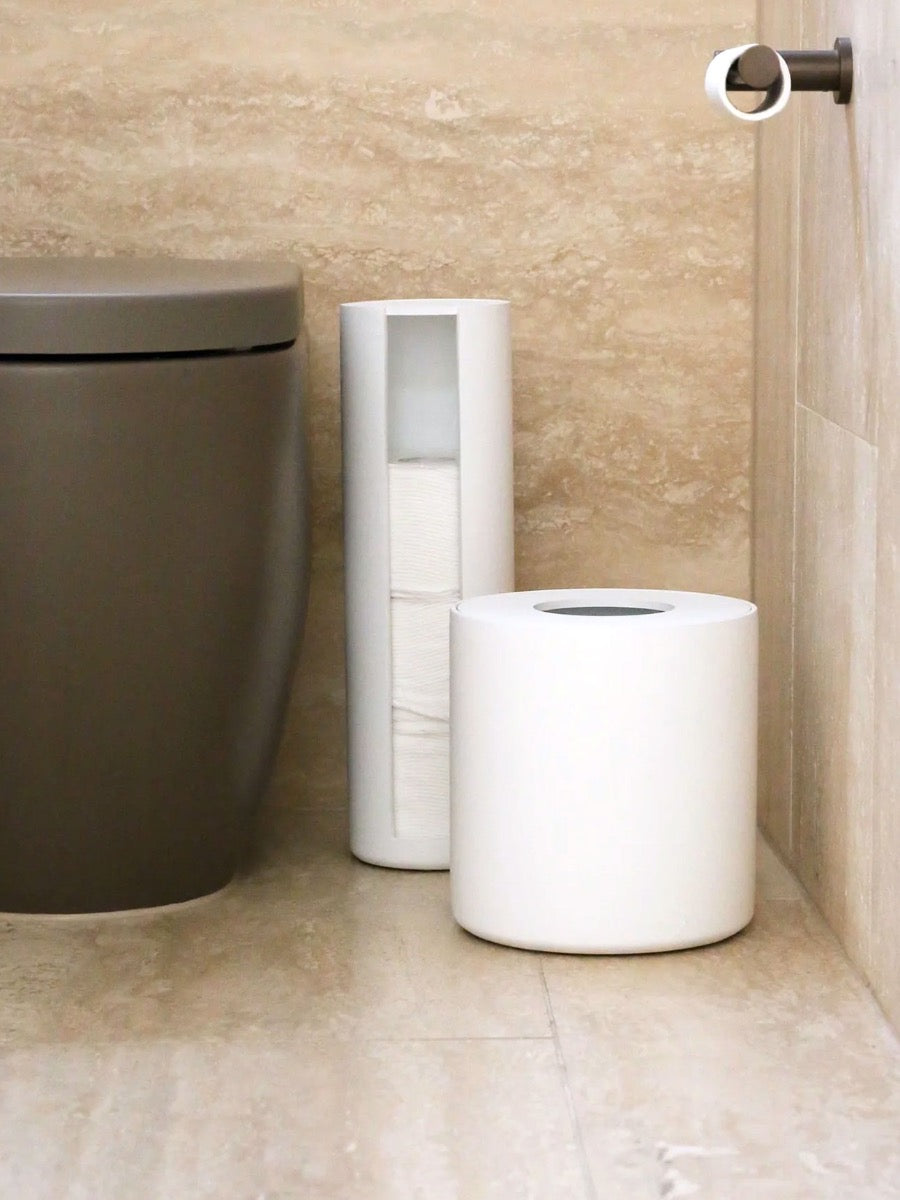 Arc Bin in White