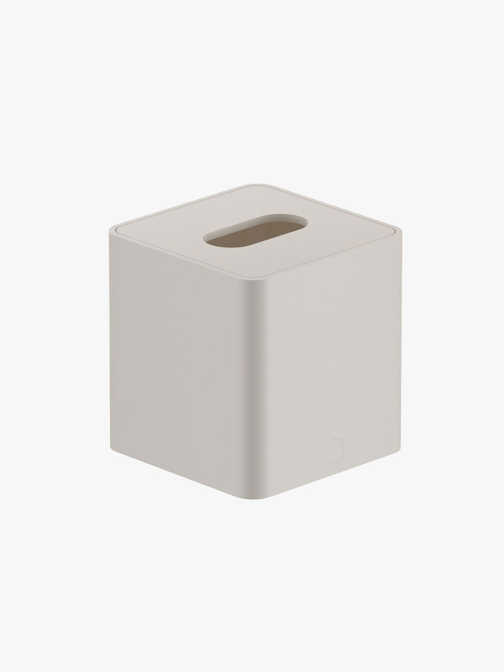 Arc Square Tissue Box in Stone