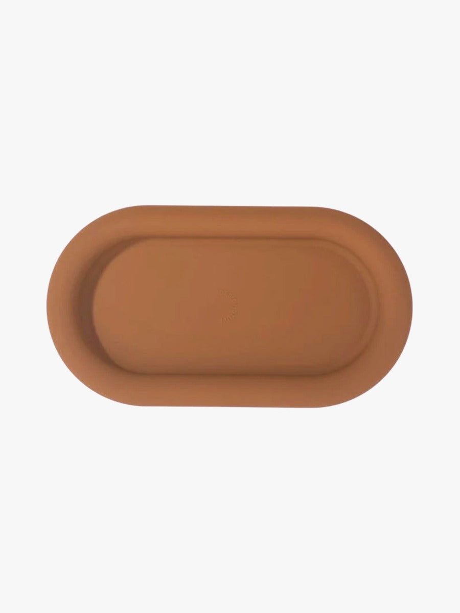 Bubble Silicone Tray in Camel