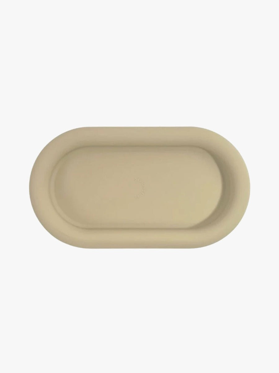Bubble Silicone Tray in Sand
